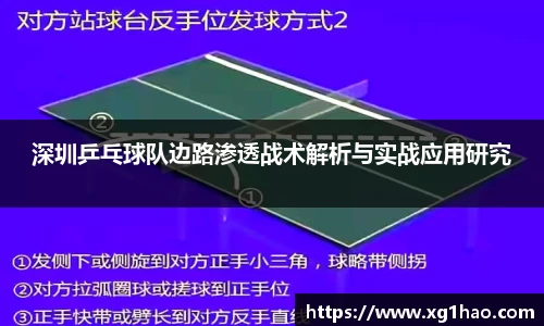 深圳乒乓球队边路渗透战术解析与实战应用研究